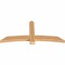 Ekena Millwork Bellingham Timber Gable Bracket, Western Red Cedar, 72"W x 33"H x 3 1/2"D x 5 1/2"F, 11/12 Pitch GBW072X33X0406BEL00SWR - alternate 2